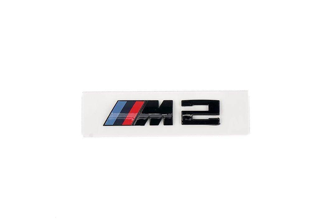 Gloss Black Rear Model Badge for BMW M2, Model Badges, Essentials - AUTOID | Premium Automotive Accessories