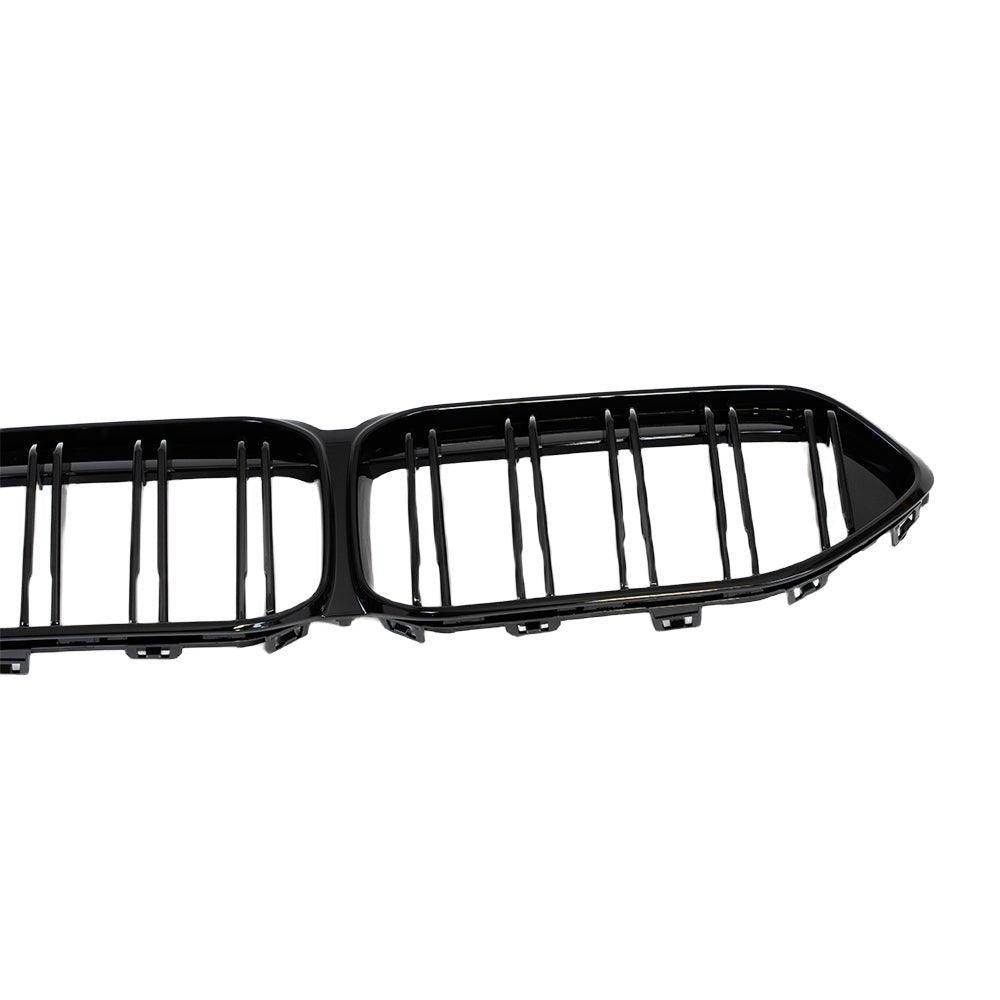 Gloss Black Slatted Front Grille for BMW 2 Series & M235i (2020+, F44) - AUTOID - Front Grille - Essentials