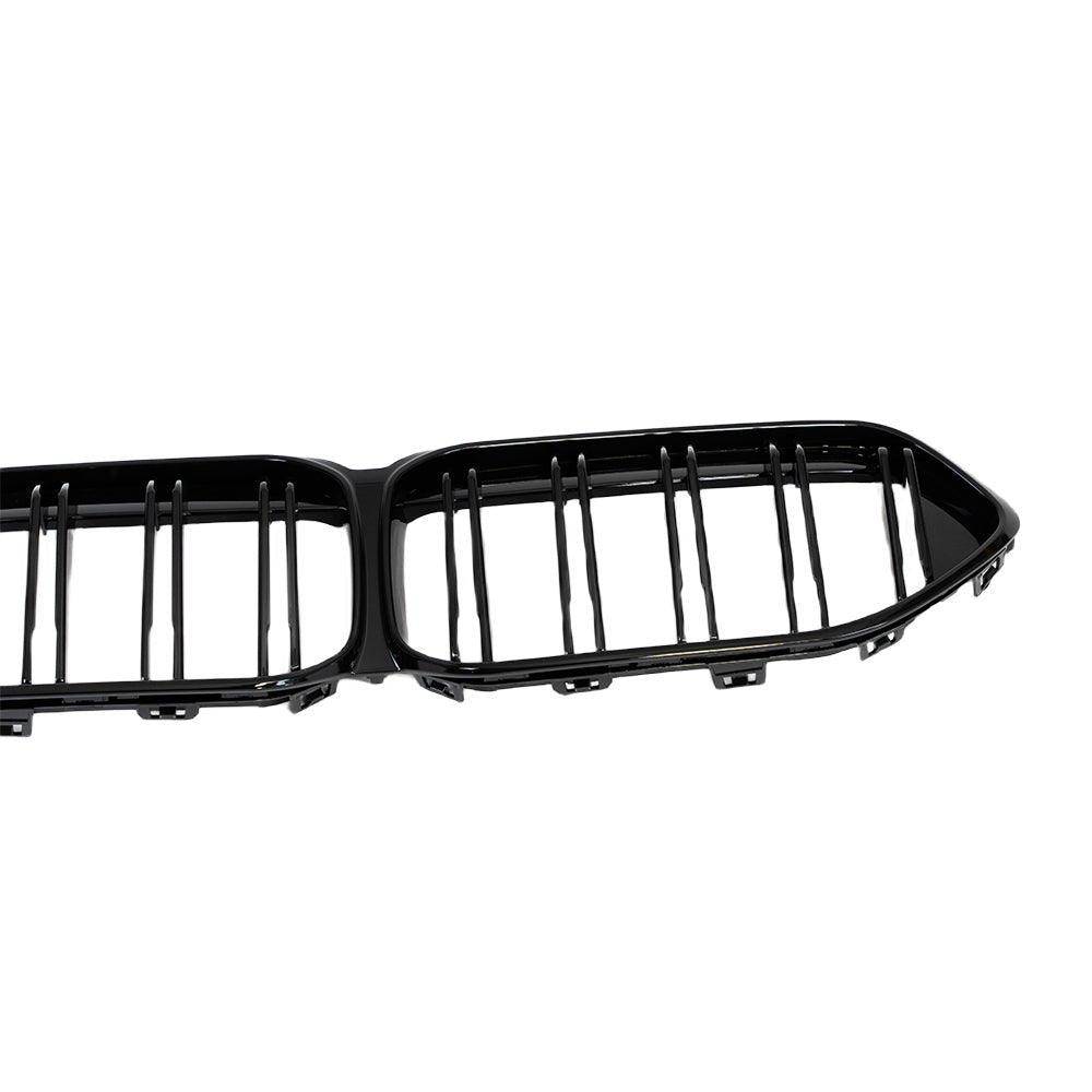 Gloss Black Slatted Front Grille for BMW 2 Series & M235i by FORM (2020-2024, F44) - AUTOID® - Front Grille - FORM Industries