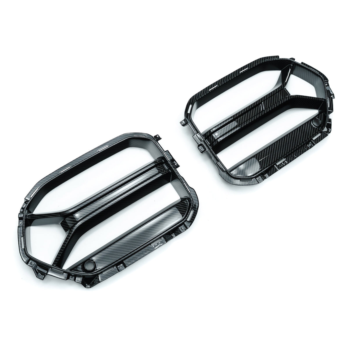 BMW G8X M3/M4 Prepreg Carbon Fiber Grilles (Adro Bumper V2) by Adro - AUTOID® - Front Grille - Adro