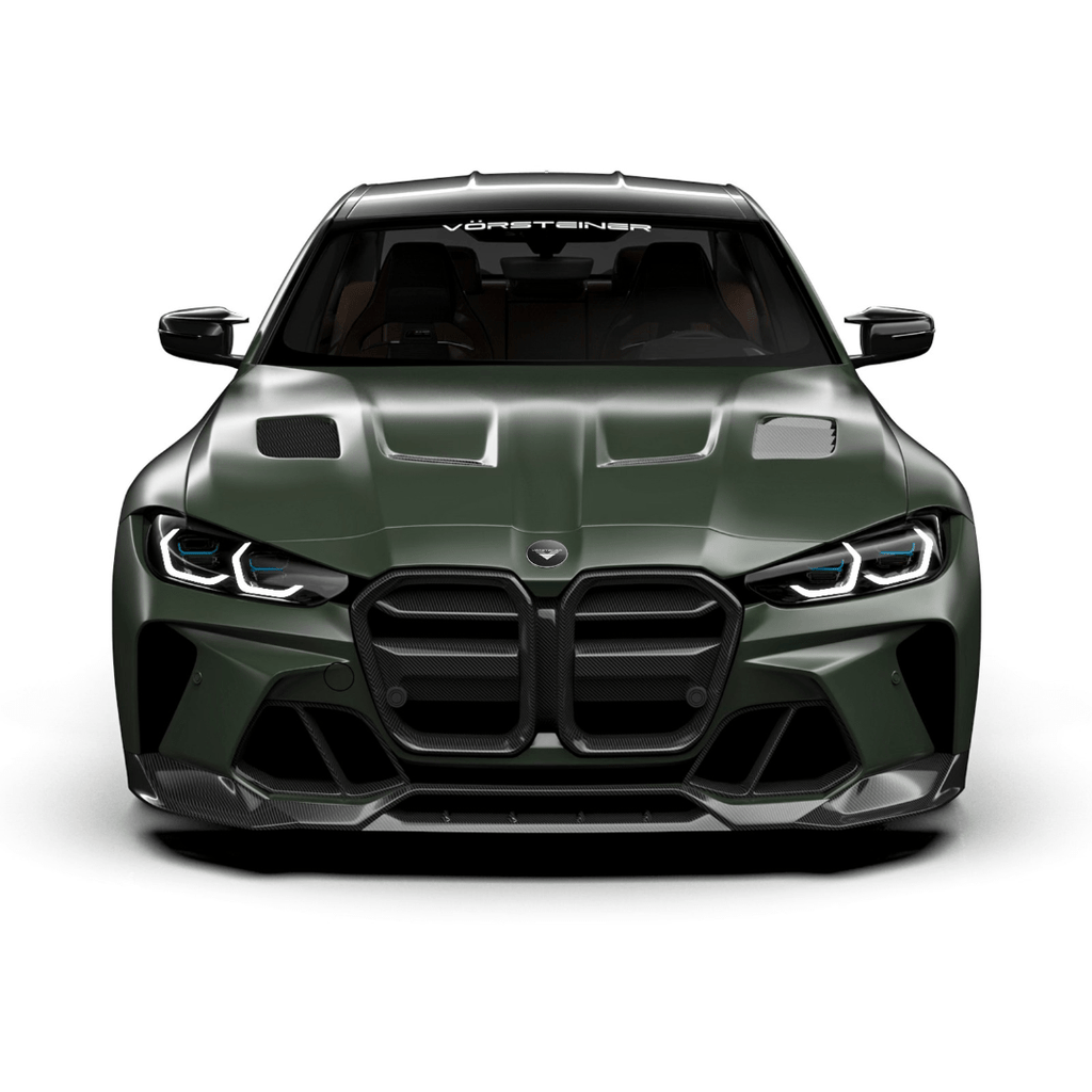 GTS - V BMW G80 M3 | G82/G83 M4 Carbon Fiber Aero Bonnet by Vorsteiner - AUTOID - Front Hood - Vorsteiner