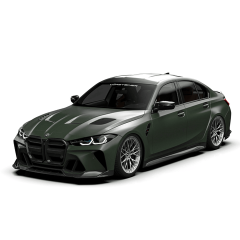 GTS-V BMW G80 M3 | G82/G83 M4 Carbon Fiber Aero Bonnet by Vorsteiner - AUTOID® - Front Hood - Vorsteiner