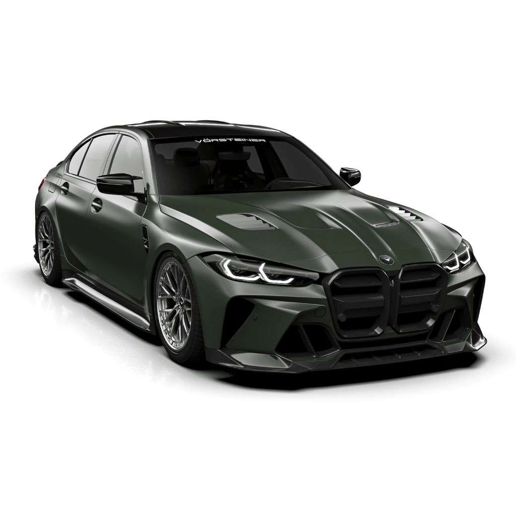 GTS-V BMW G80 M3 | G82/G83 M4 Carbon Fiber Aero Bonnet by Vorsteiner - AUTOID® - Front Hood - Vorsteiner