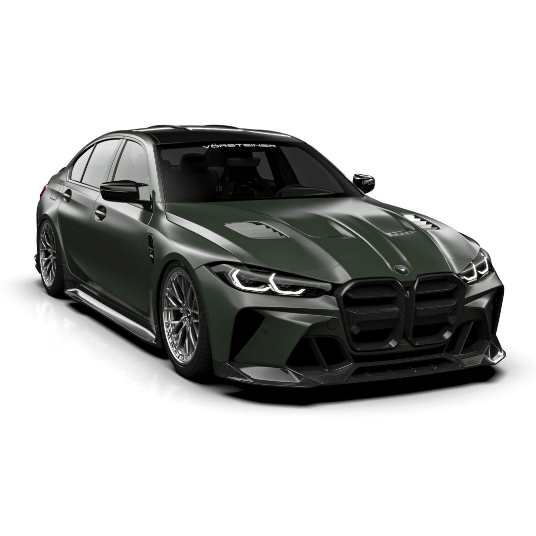 GTS-V BMW G80 M3 | G82/G83 M4 Carbon Fiber Aero Bonnet by Vorsteiner - AUTOID® - Front Hood - Vorsteiner