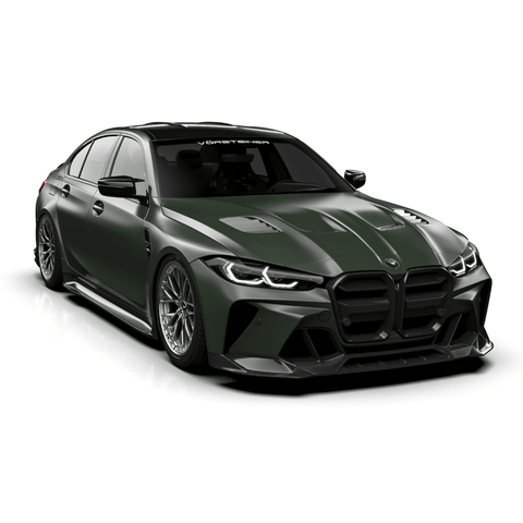GTS-V BMW G80 M3 | G82/G83 M4 Carbon Fiber Aero Bonnet by Vorsteiner - AUTOID® - Front Hood - Vorsteiner