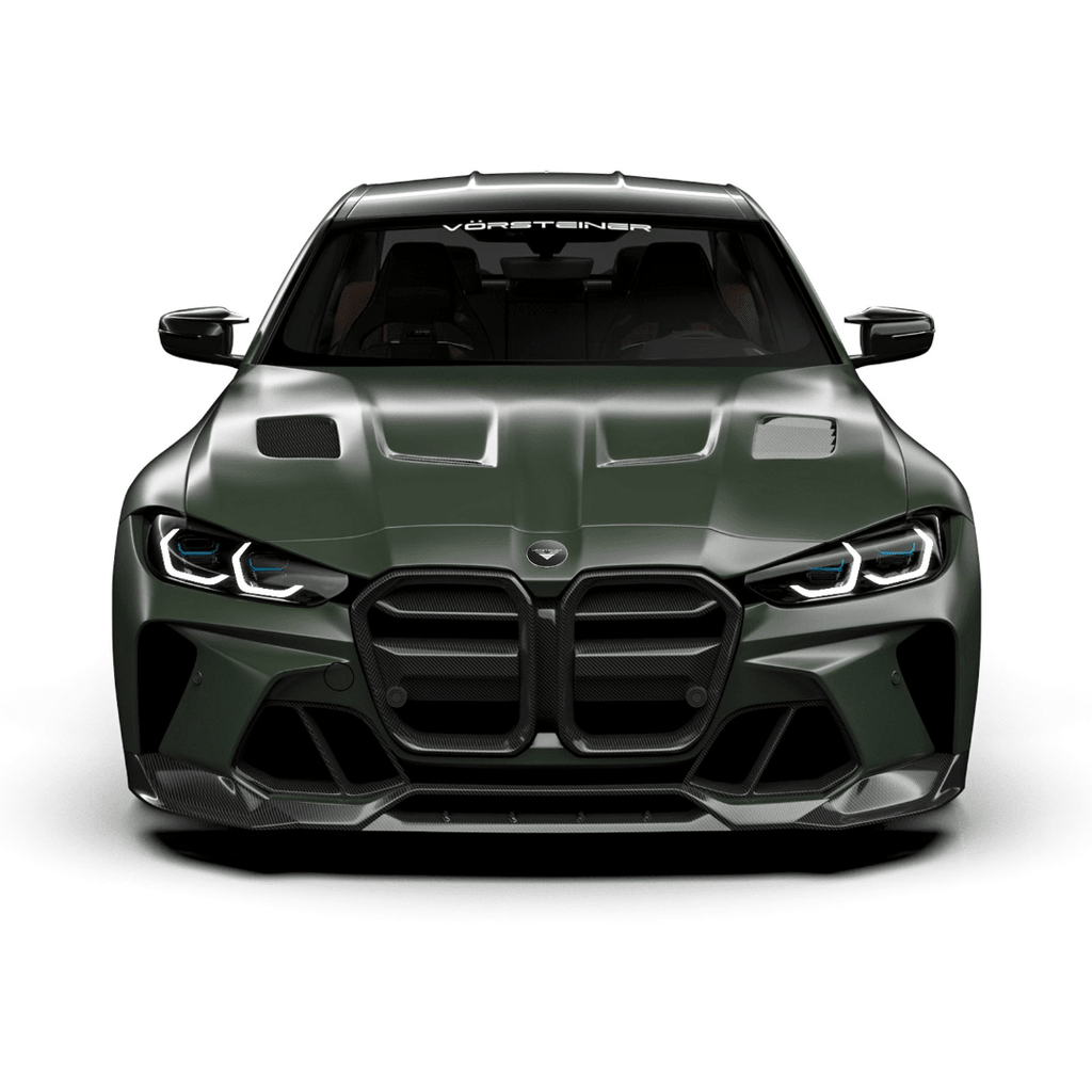 GTS-V BMW G80 M3 | G82/G83 M4 Carbon Fiber Aero Bonnet by Vorsteiner - AUTOID® - Front Hood - Vorsteiner