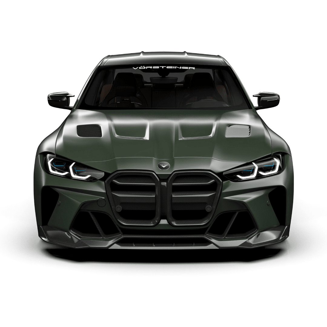 GTS-V BMW G80 M3 | G82/G83 M4 Carbon Fiber Aero Bonnet by Vorsteiner - AUTOID® - Front Hood - Vorsteiner