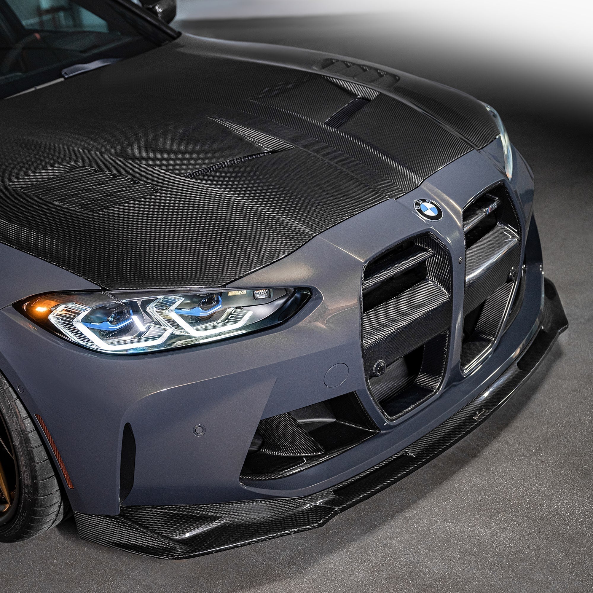 GTS-V BMW G80 M3 | G82/G83 M4 Carbon Fiber Aero Bonnet by Vorsteiner - AUTOID® - Front Hood - Vorsteiner