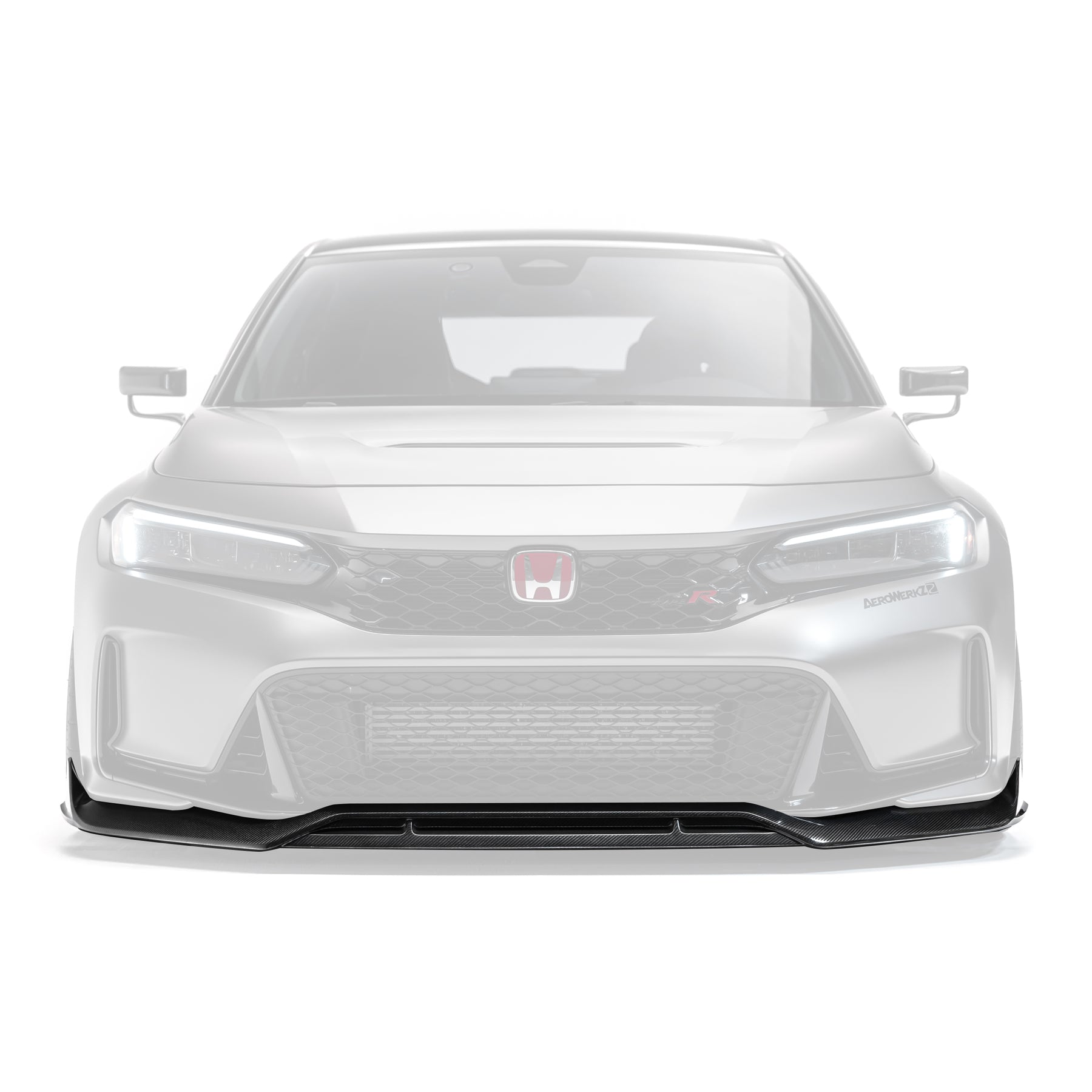 Honda Civic FL5 Type R Carbon Fibre Front Splitter by Adro - AUTOID - Front Lips & Splitters - Adro