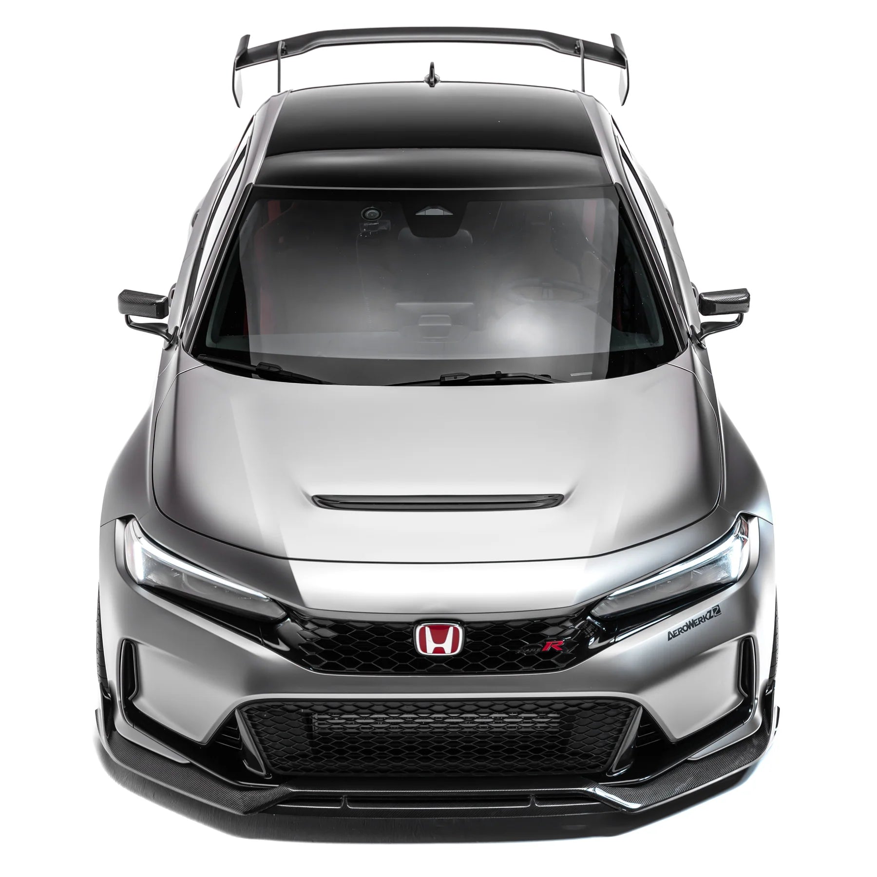 Honda Civic FL5 Type R Carbon Fibre Front Splitter by Adro - AUTOID - Front Lips & Splitters - Adro