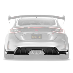 Honda Civic FL5 Type R Carbon Fibre Rear Diffuser by Adro - AUTOID® - Rear Diffusers - Adro