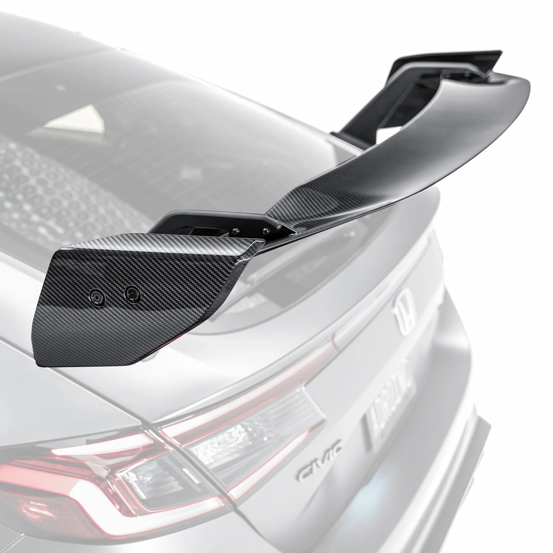 Honda Civic FL5 Type R Pre - Preg Carbon Fibre AT - R4 Rear Wing by Adro - AUTOID - Rear Wings - Adro