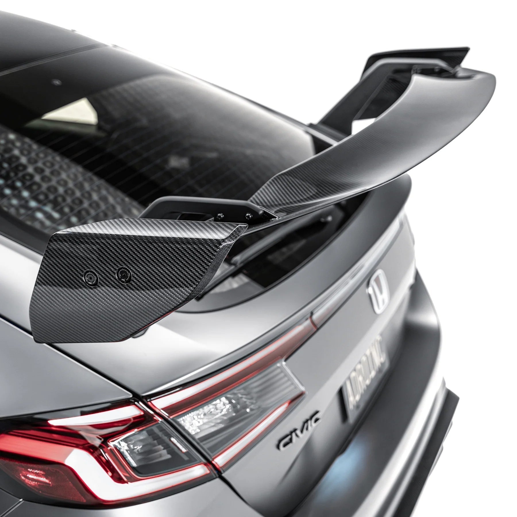 Honda Civic FL5 Type R Pre-Preg Carbon Fibre AT-R4 Rear Wing by Adro - AUTOID® - Rear Wings - Adro