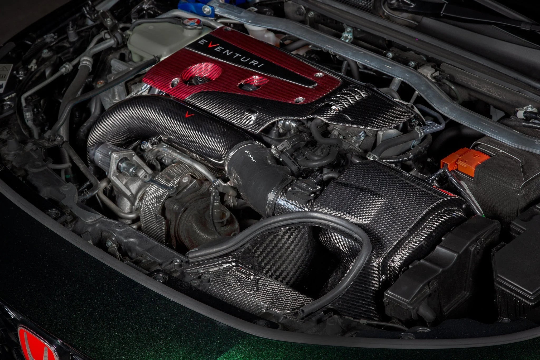 Honda Civic Type R FL5 Carbon Fibre Intake System by Eventuri - AUTOID® - Air Intakes - Eventuri