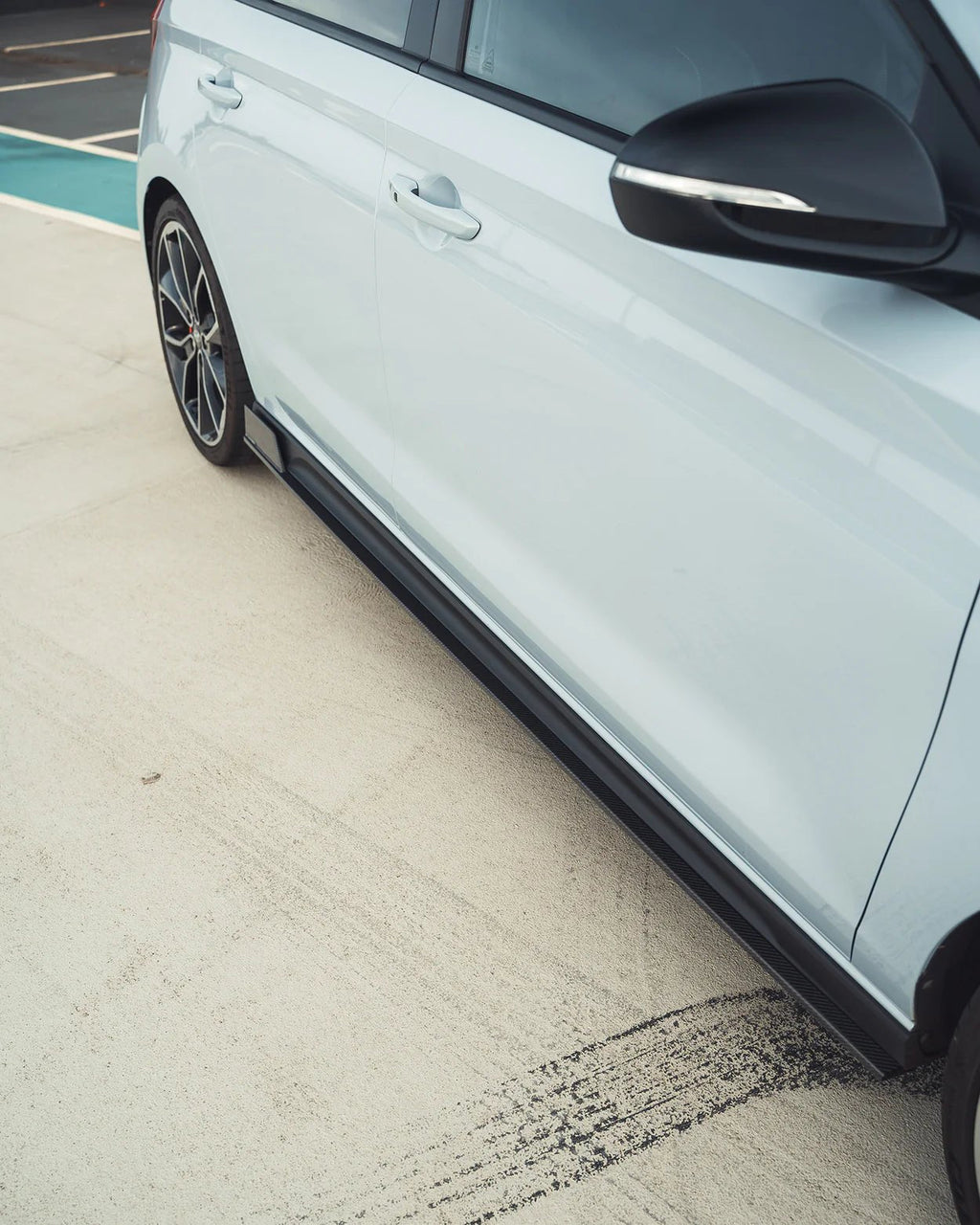 Hyundai i30 N EVO-1 Carbon Fibre Side Skirts (2018+) - AUTOID® - Side Skirts & Winglets - CT Design