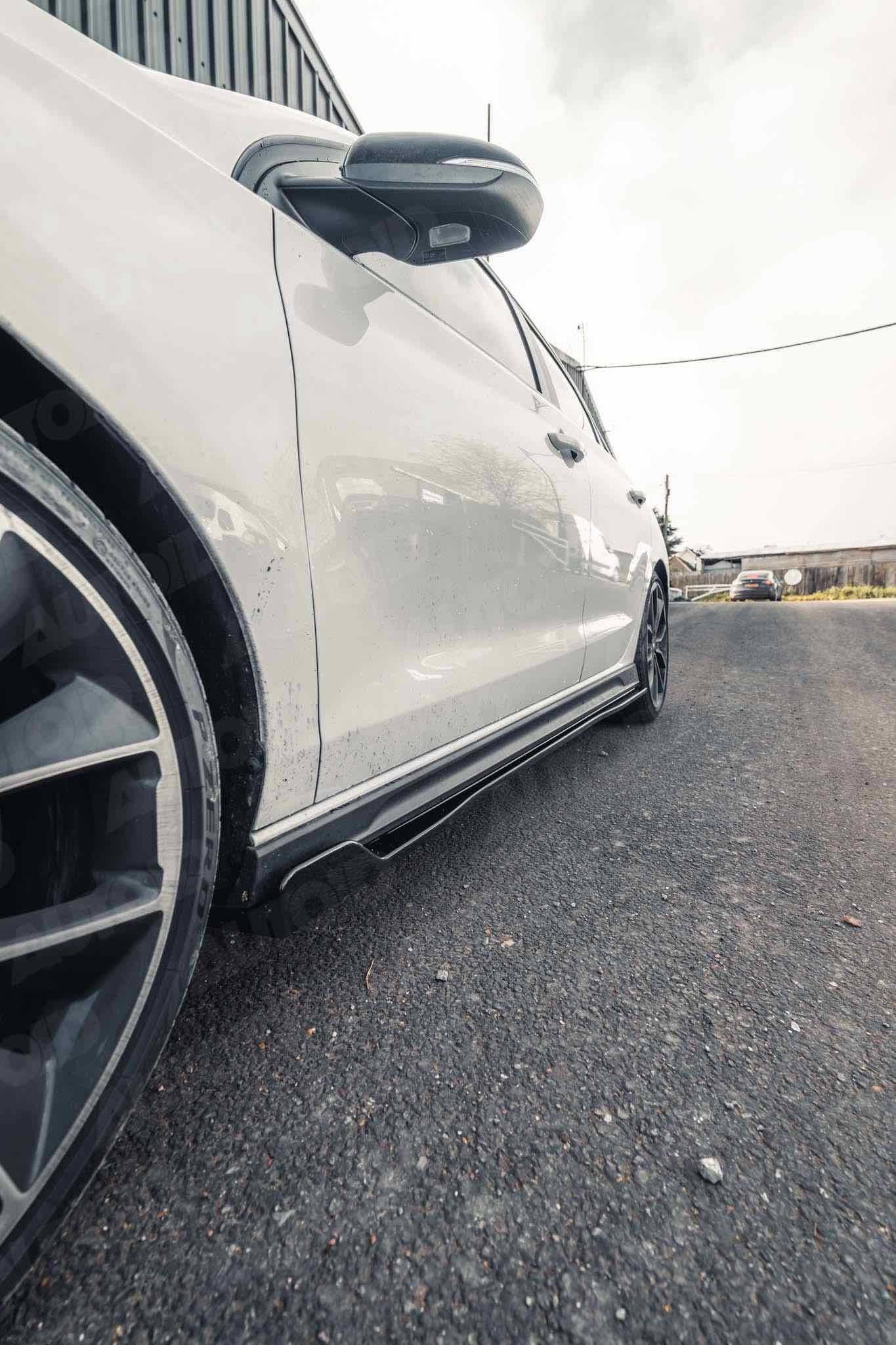 Hyundai i30 N EVO-1 Gloss Black Side Skirts by ZAERO (2018+) - AUTOID® - Side Skirts & Winglets - Zaero Design