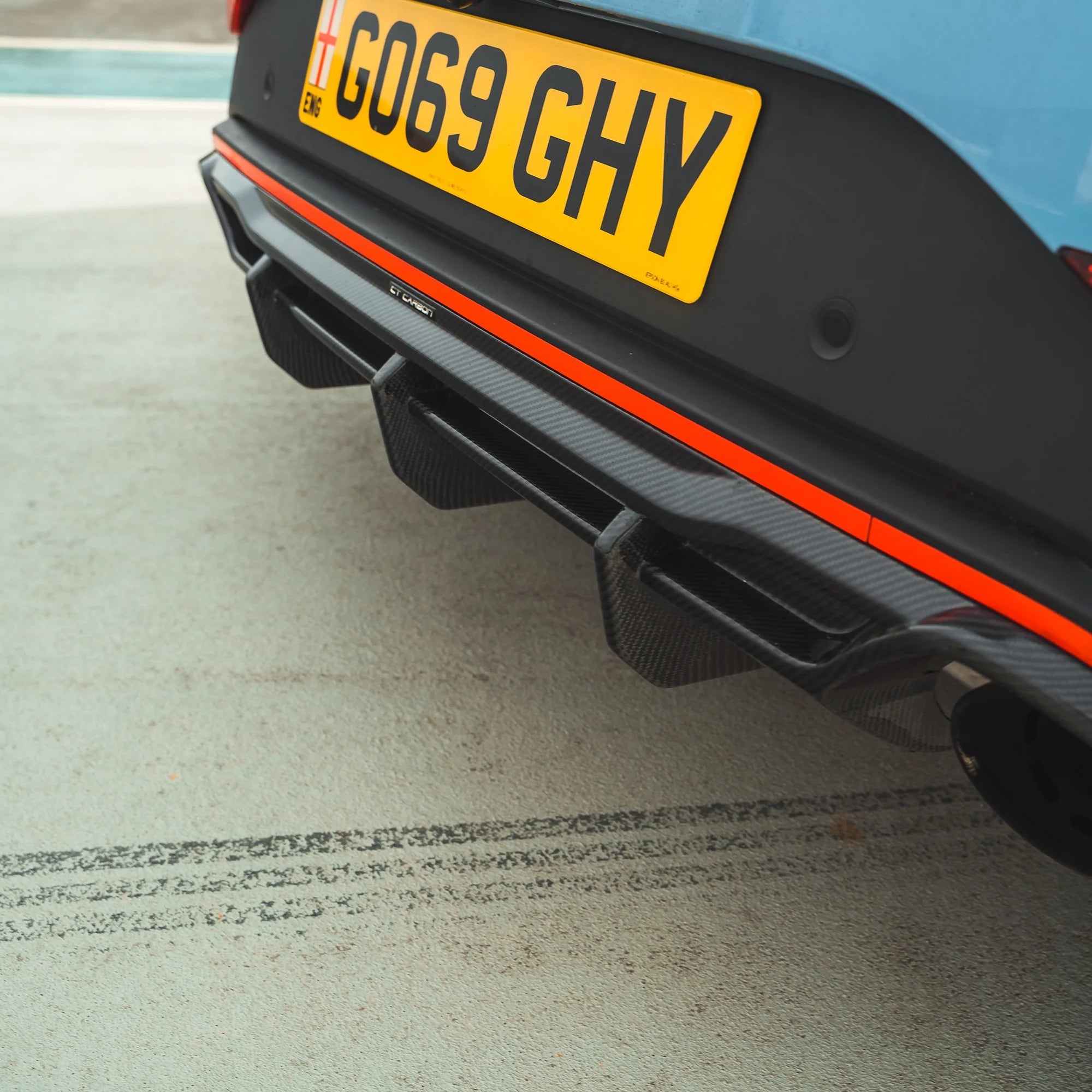 Hyundai i30 N Facelift EVO - 1 Carbon Fibre Rear Diffuser (2020+) - AUTOID - Rear Diffusers - CT Design