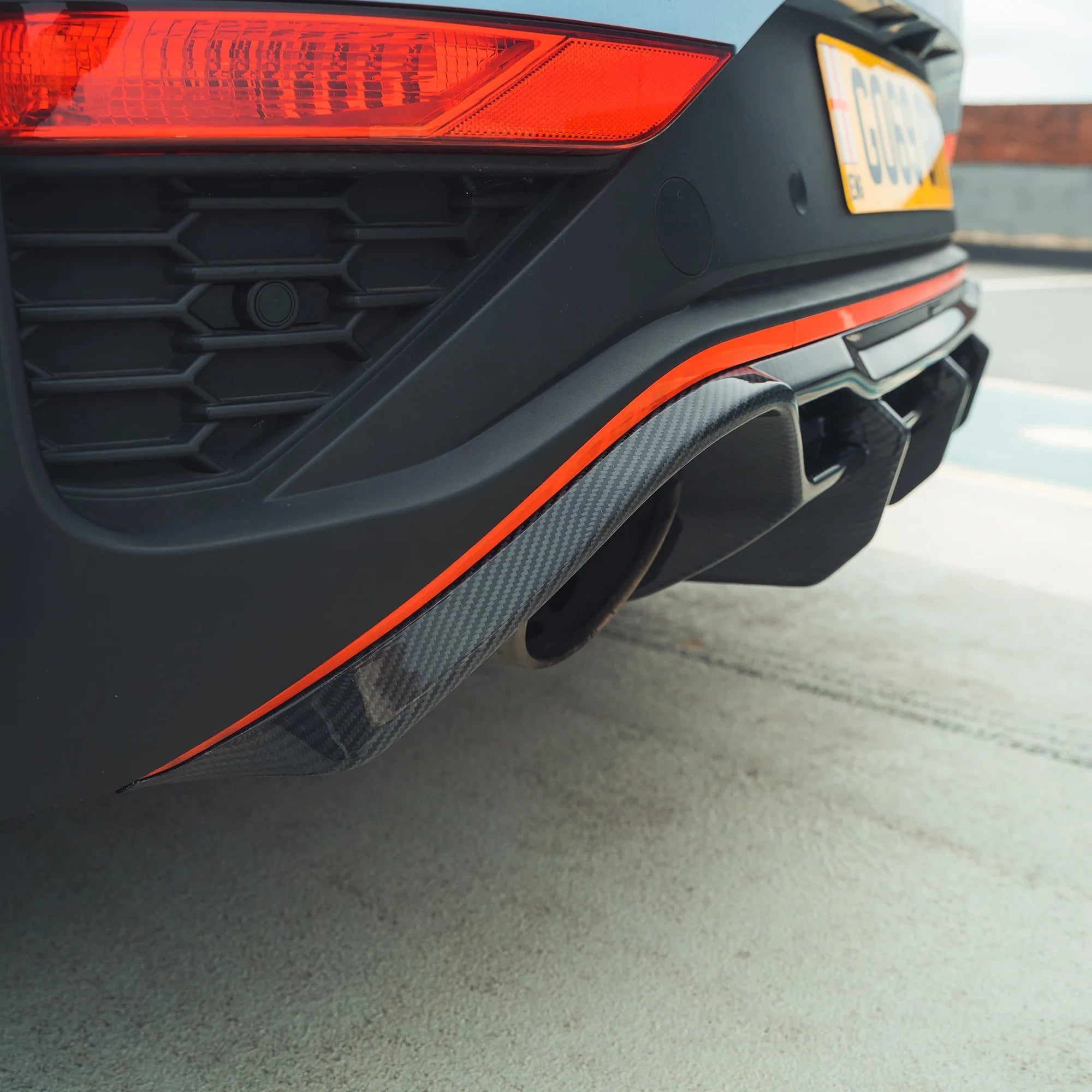 Hyundai i30 N Facelift EVO-1 Carbon Fibre Rear Diffuser (2020+) - AUTOID® - Rear Diffusers - CT Design
