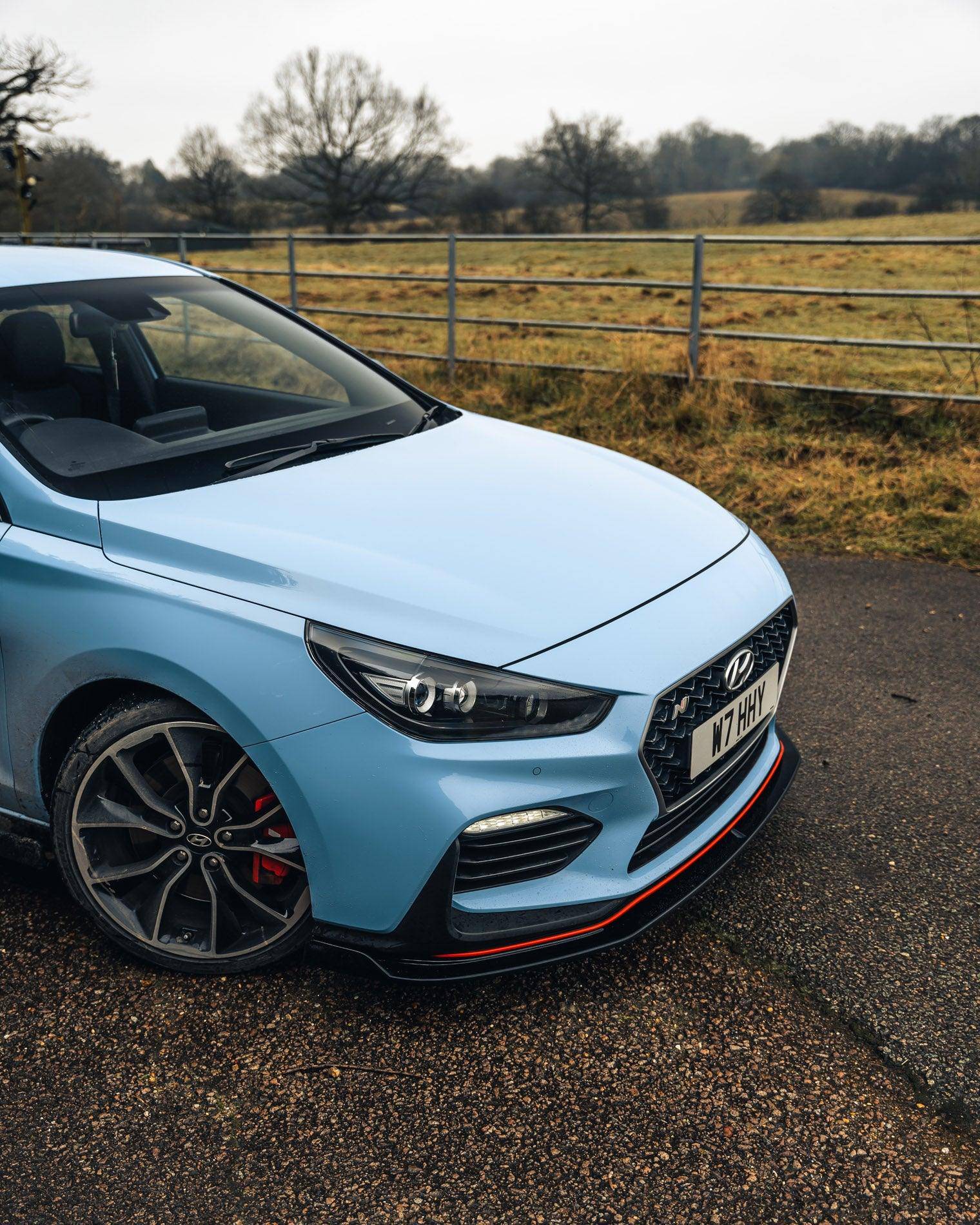 Hyundai i30 N Pre - Facelift EVO - 1 Gloss Black Front Splitter by ZAERO (2018 - 2020) - AUTOID - Front Lips & Splitters - Zaero Design