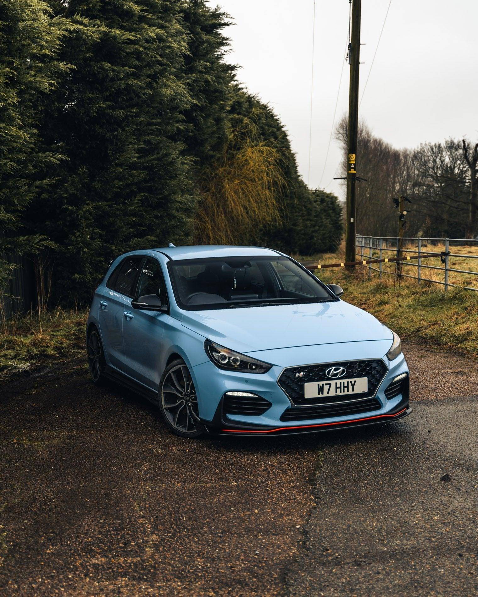 Hyundai i30 N Pre - Facelift EVO - 1 Gloss Black Front Splitter by ZAERO (2018 - 2020) - AUTOID - Front Lips & Splitters - Zaero Design