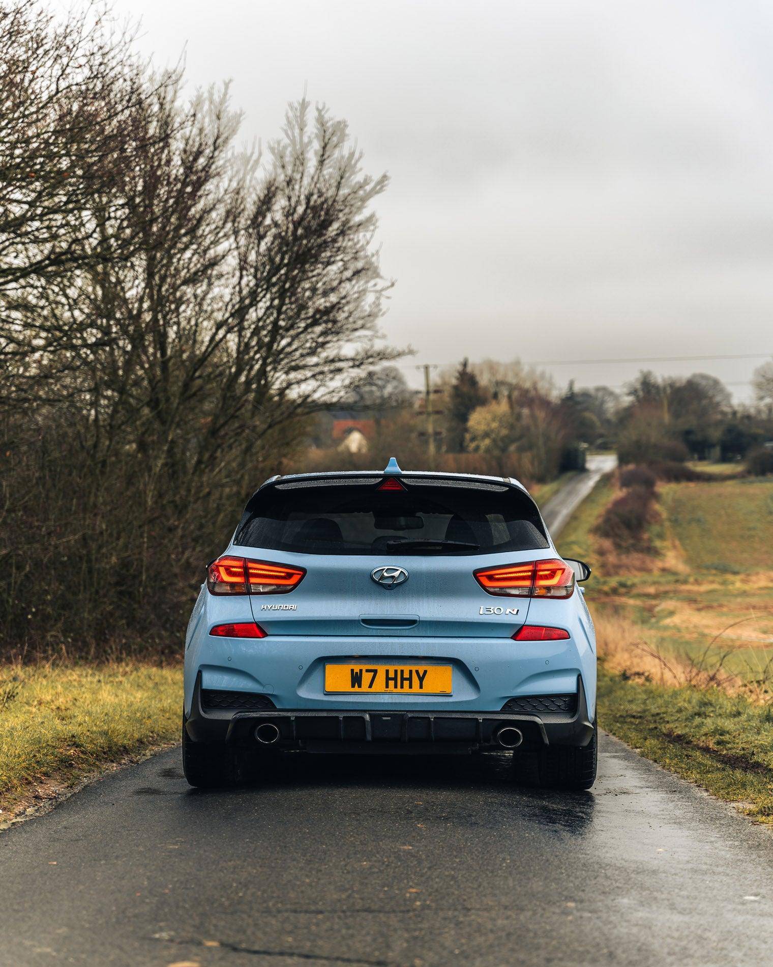 Hyundai i30 N Pre - Facelift EVO - 1 Gloss Black Rear Diffuser by ZAERO (2018 - 2020) - AUTOID - Rear Diffusers - Zaero Design