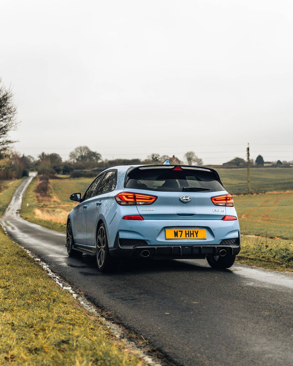 Hyundai i30 N Pre-Facelift EVO-1 Gloss Black Rear Diffuser by ZAERO (2018-2020) - AUTOID® - Rear Diffusers - Zaero Design