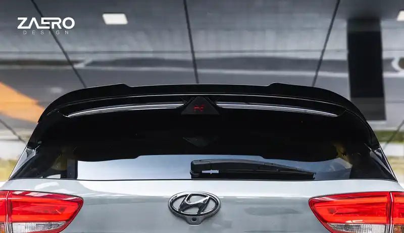 Hyundai i30 N Pre-Facelift EVO-1 Gloss Black Rear Spoiler by ZAERO (2018-2020) - AUTOID® - Rear Spoilers - Zaero Design