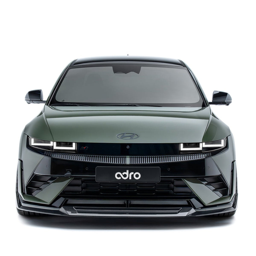 Hyundai Ioniq 5 N Carbon Fiber Front Lip by Adro - AUTOID® - Front Lips & Splitters - Adro