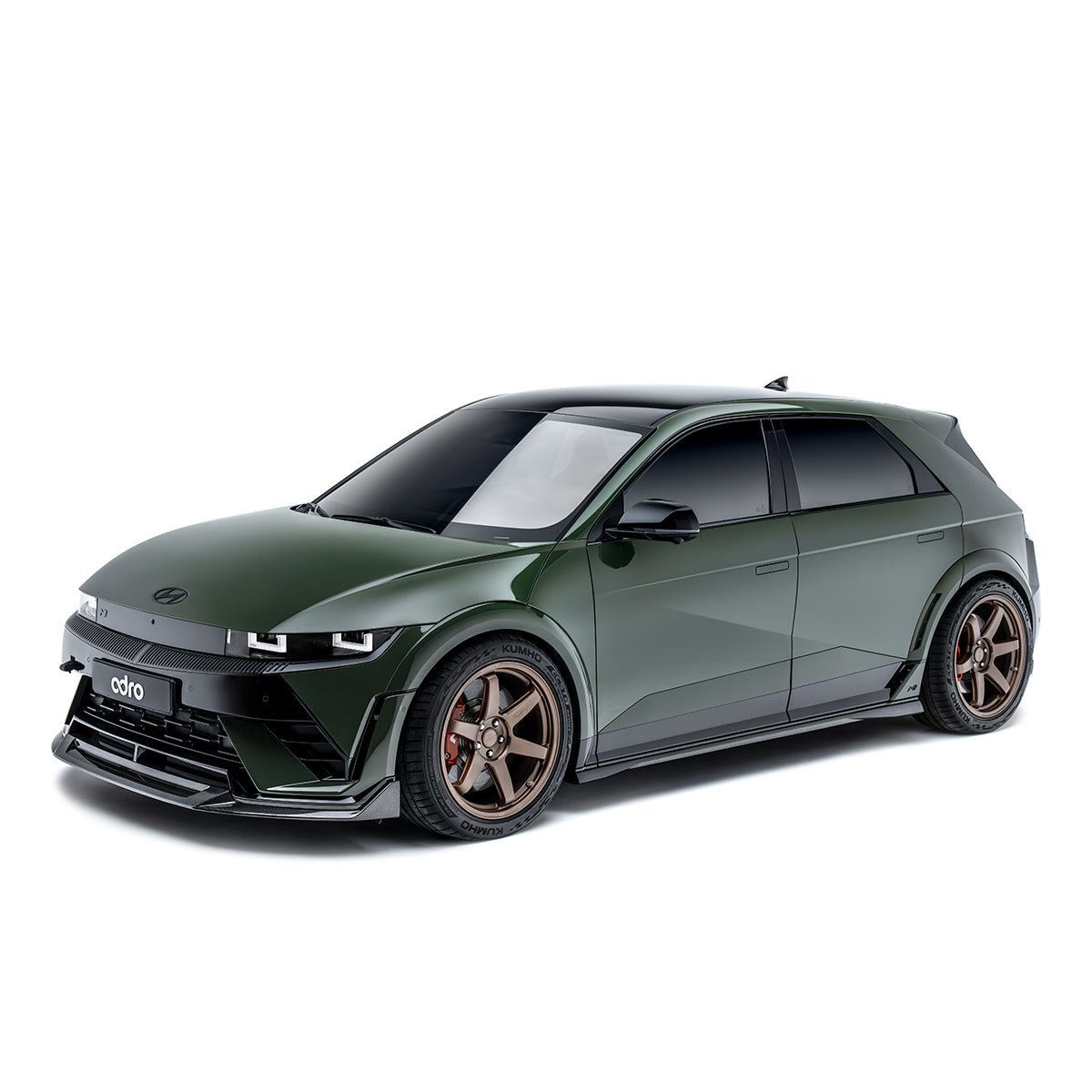 Hyundai Ioniq 5 N Carbon Fiber Front Lip by Adro - AUTOID® - Front Lips & Splitters - Adro