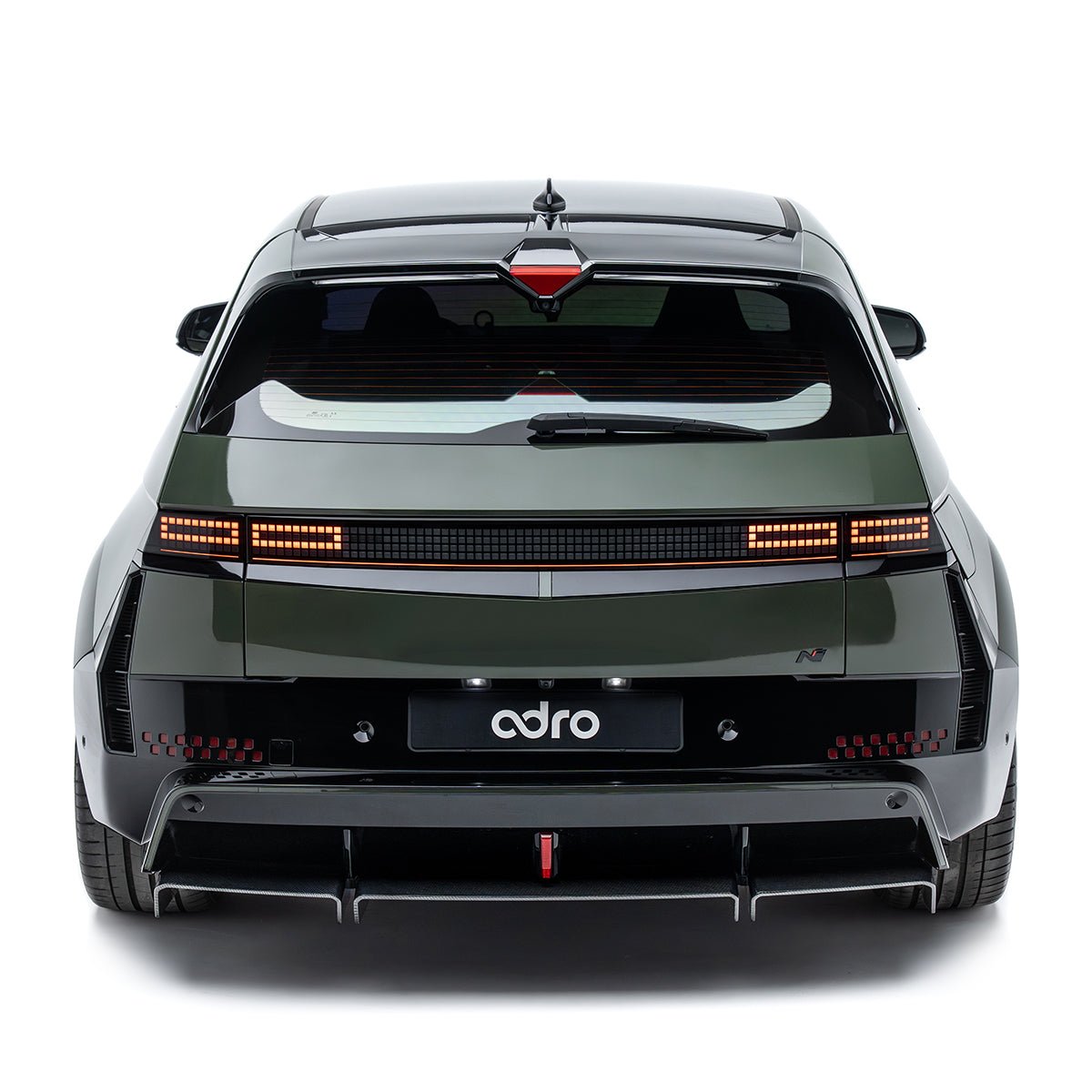 Hyundai Ioniq 5 N Carbon Fiber Rear Diffuser by Adro - AUTOID® - Rear Diffusers - Adro