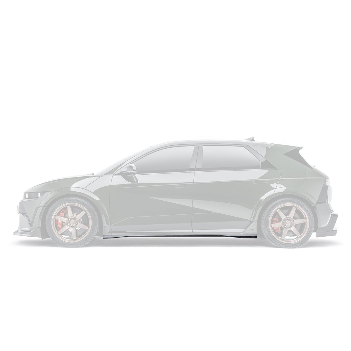 Hyundai Ioniq 5 N Carbon Fiber Side Skirts by Adro - AUTOID® - Side Skirts & Winglets - Adro