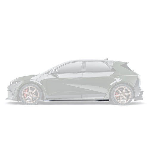 Hyundai Ioniq 5 N Carbon Fiber Side Skirts by Adro - AUTOID® - Side Skirts & Winglets - Adro