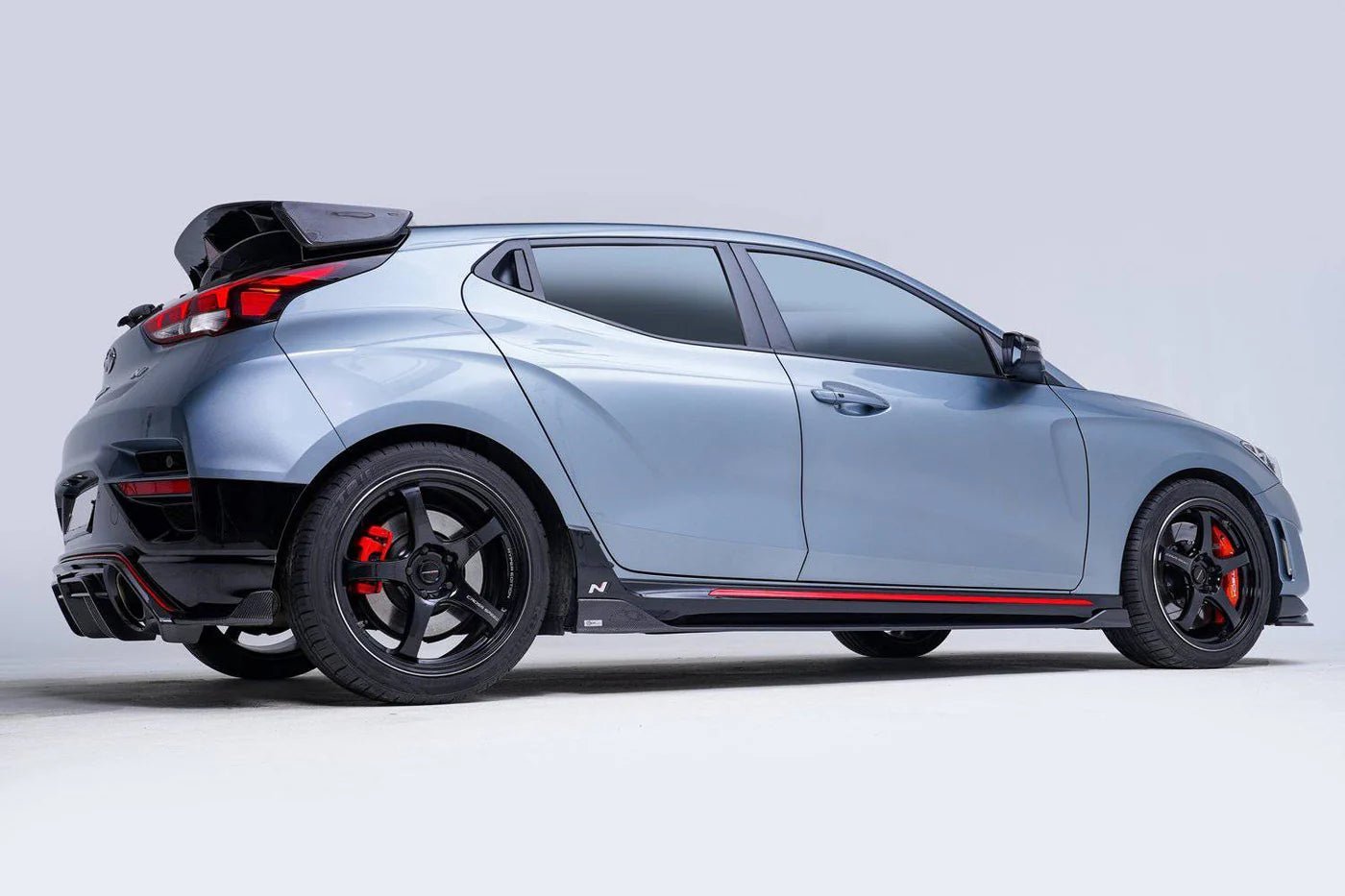 Hyundai Veloster N Carbon Fibre Rear Diffuser by Adro (2019+) - AUTOID® - Rear Diffusers - Adro