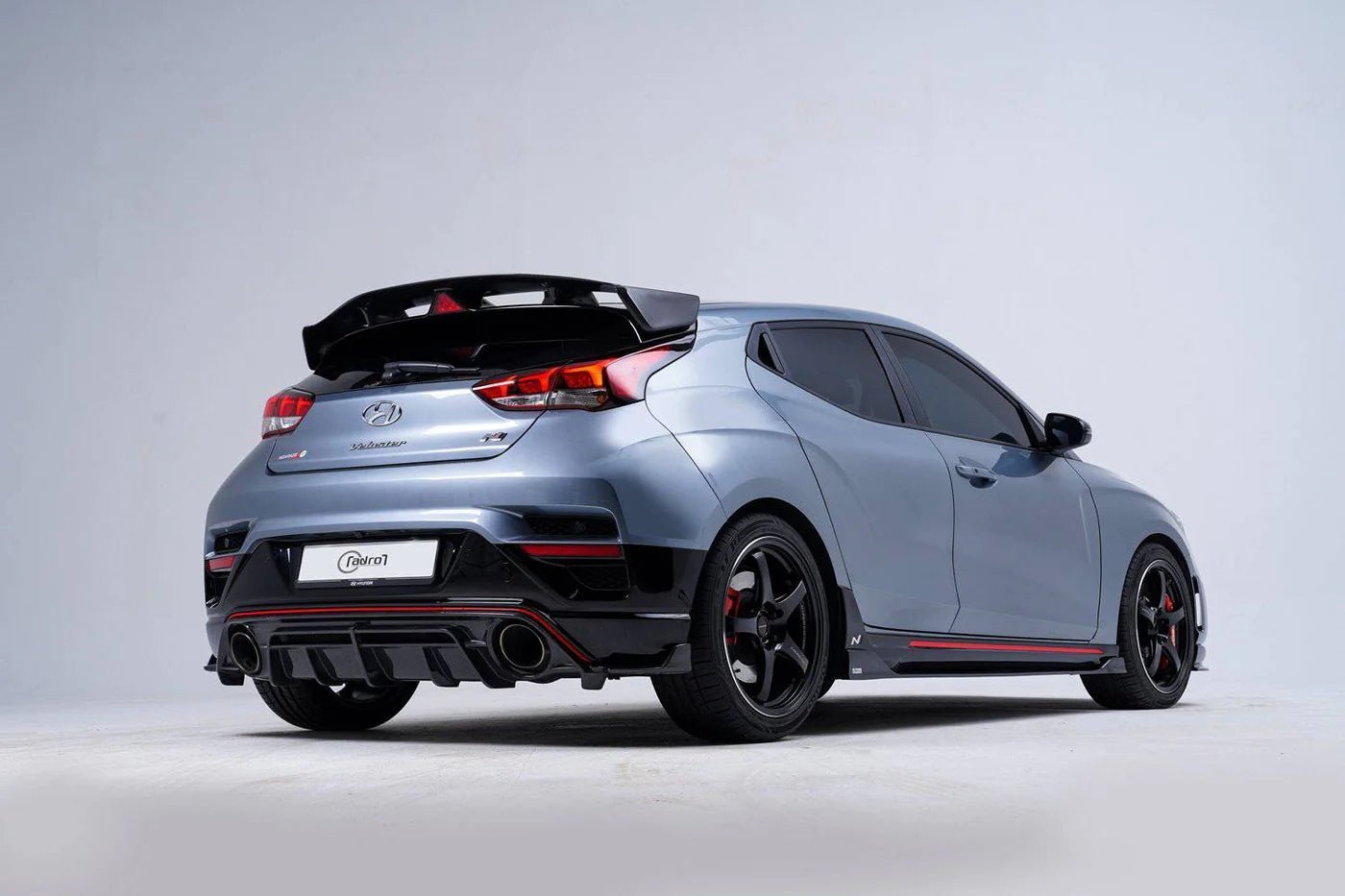 Hyundai Veloster N Carbon Fibre Rear Diffuser by Adro (2019+) - AUTOID® - Rear Diffusers - Adro