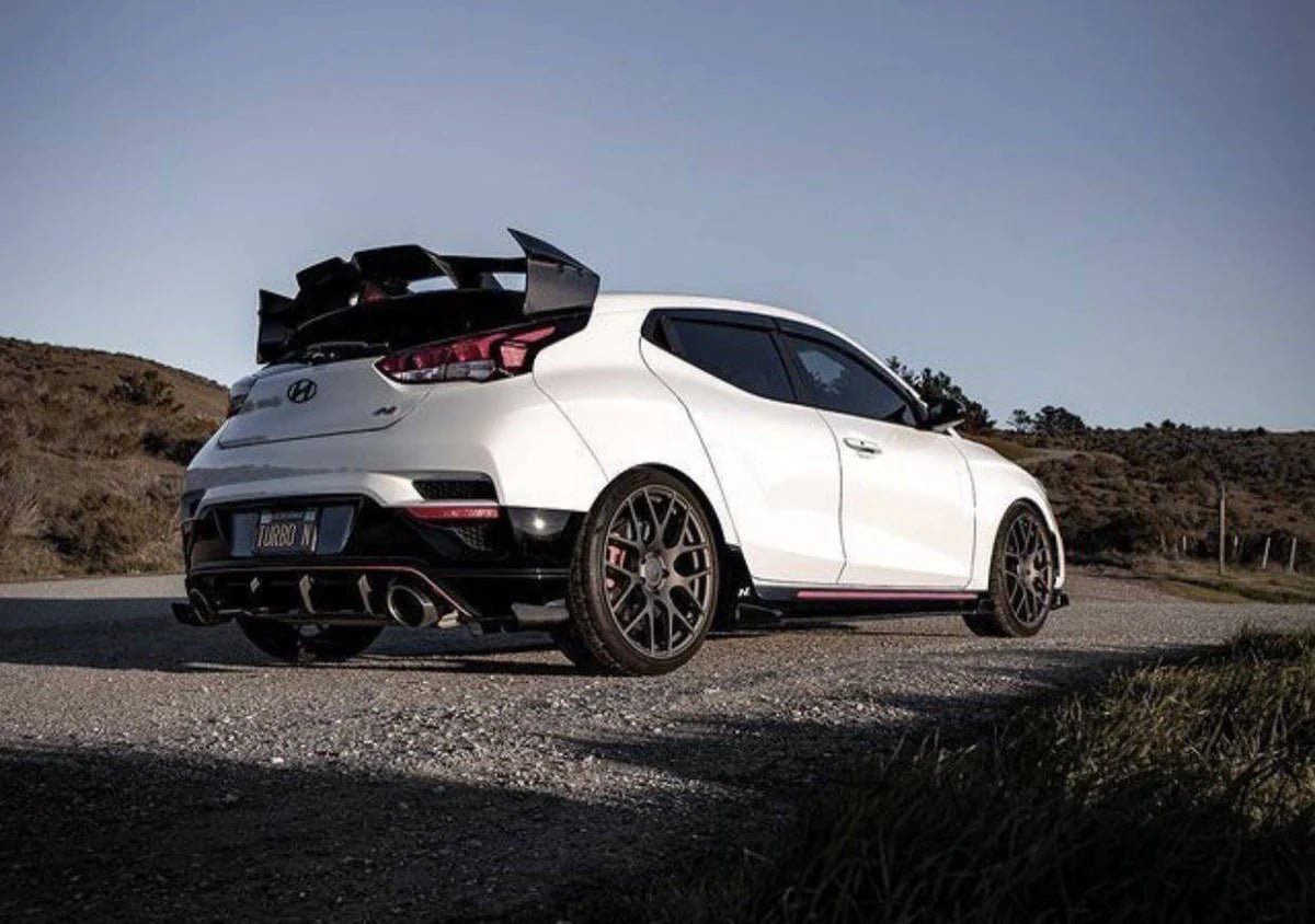 Hyundai Veloster N Carbon Fibre Rear Spoiler Wing V2 by Adro (2019+) - AUTOID - Rear Spoilers - Adro