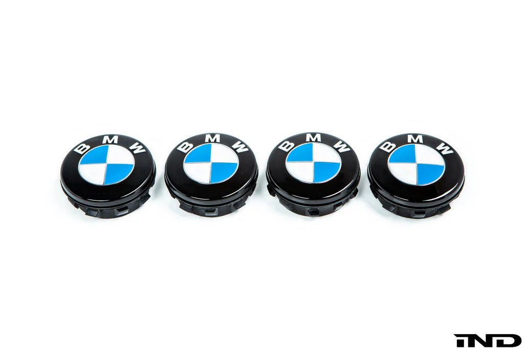 IND Gloss Black Floating Wheel Center Cap Set - 56mm - AUTOID - Centre Caps - IND Distribution