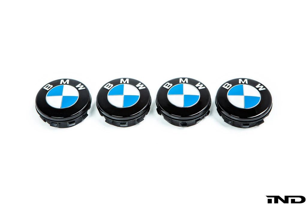 IND Gloss Black Floating Wheel Center Cap Set - 56mm - AUTOID® - Centre Caps - IND Distribution