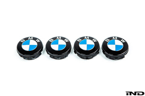 IND Gloss Black Floating Wheel Center Cap Set - 56mm - AUTOID® - Centre Caps - IND Distribution