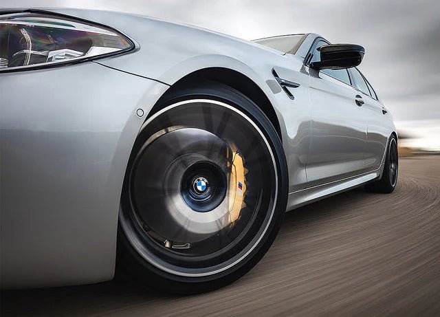 IND Gloss Black Floating Wheel Center Cap Set - 56mm - AUTOID® - Centre Caps - IND Distribution