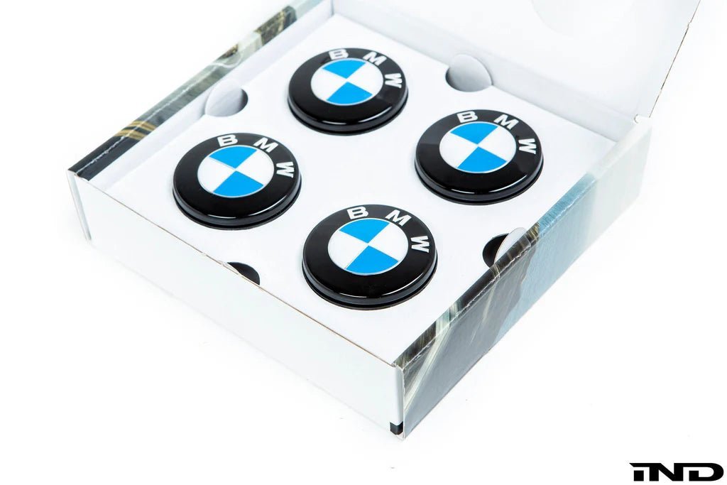 IND Gloss Black Floating Wheel Center Cap Set - 56mm - AUTOID® - Centre Caps - IND Distribution