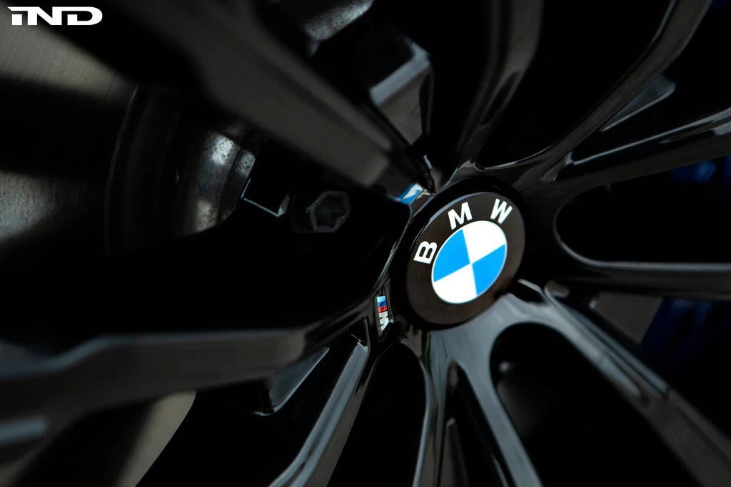 IND Gloss Black Floating Wheel Center Cap Set - 56mm - AUTOID® - Centre Caps - IND Distribution
