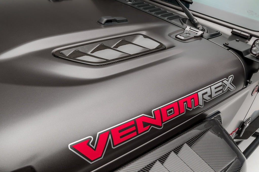 Jeep JL - JX Edition Aero Carbon Fiber Hood Vents by Vosteiner - AUTOID - Front Hood - Vorsteiner