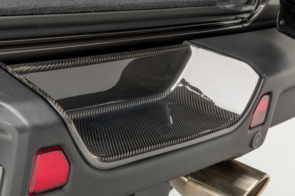Jeep JL-JX Edition Aero Carbon Fiber Rear Bumper Tray by Vosteiner - AUTOID® - Front & Rear Bumpers - Vorsteiner