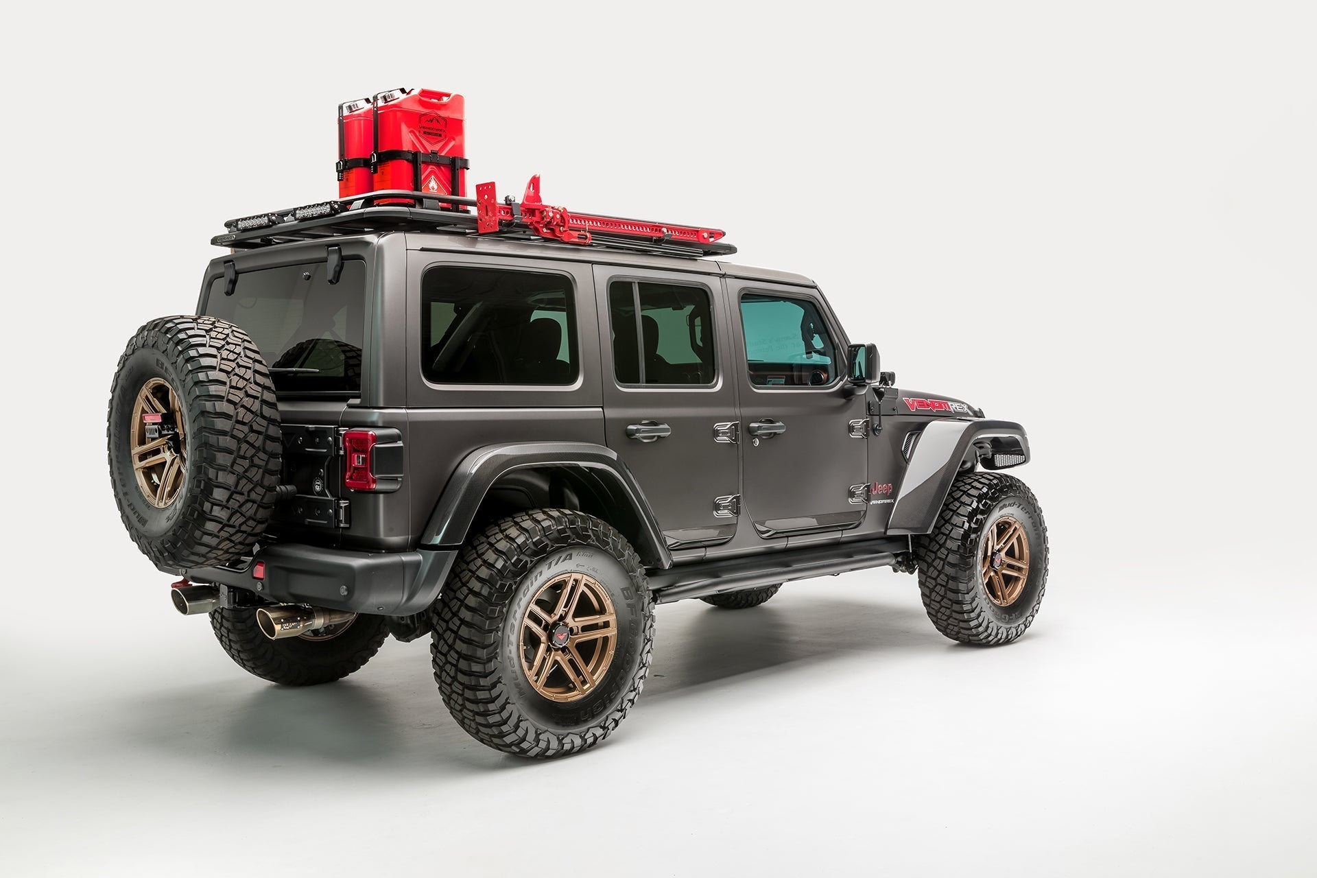 Jeep JL - JX Edition Aero Carbon Fiber Rear Bumper Tray by Vosteiner - AUTOID - Front & Rear Bumpers - Vorsteiner