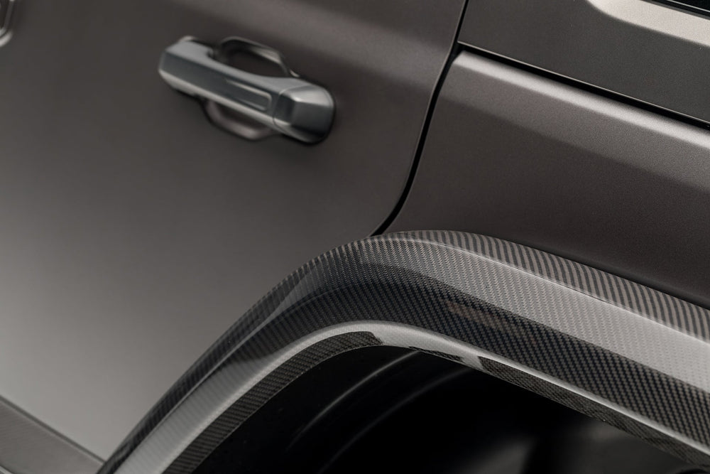 Jeep JL - JX Edition Aero Carbon Fiber Rear Fenders by Vosteiner - AUTOID - Replacement Fenders - Vorsteiner