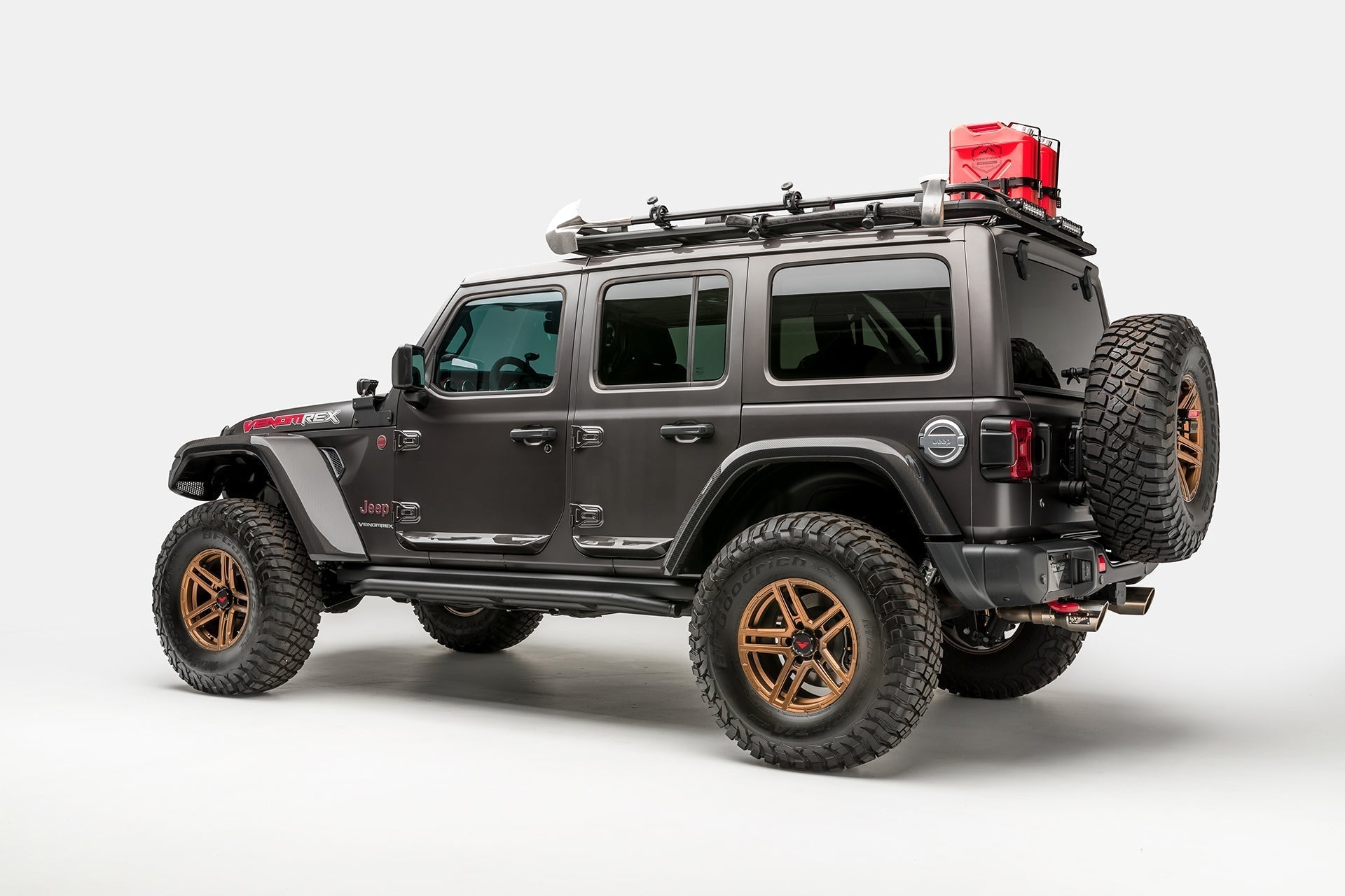 Jeep JL - JX Edition Aero Carbon Fiber Rock Guards by Vorsteiner - AUTOID - Bumper Inserts & Trim - Vorsteiner