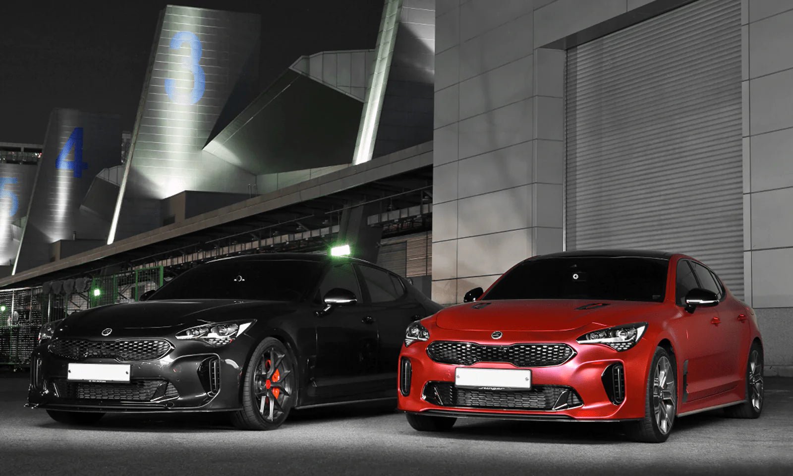 Kia Stinger Carbon Fibre Front Lip V1 by Adro (2018+) - AUTOID - Front Lips & Splitters - Adro