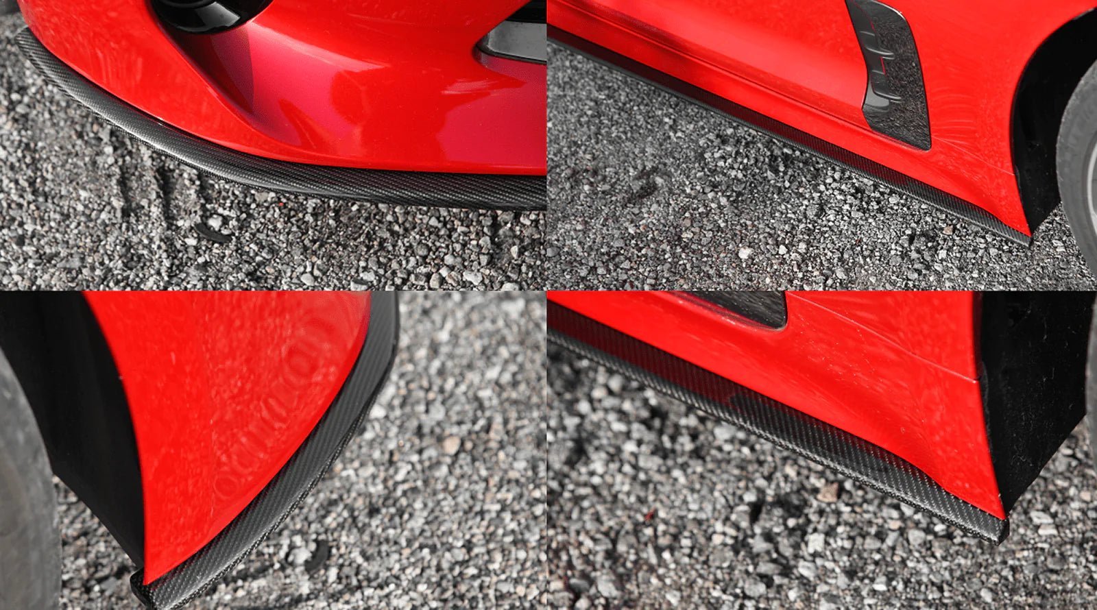 Kia Stinger Carbon Fibre Front Lip V1 by Adro (2018+) - AUTOID® - Front Lips & Splitters - Adro