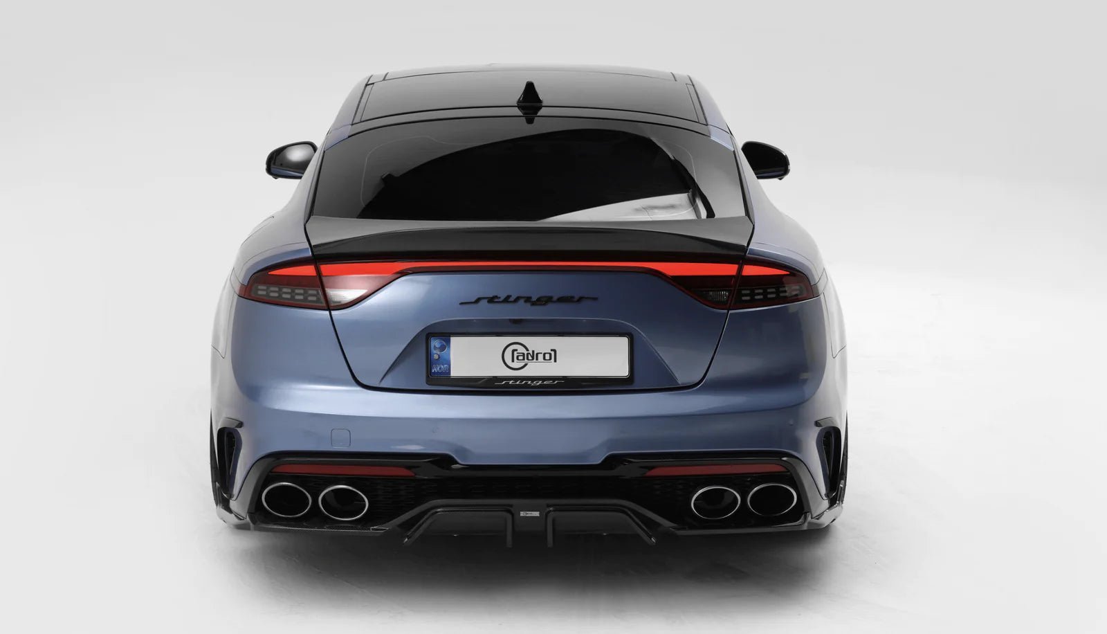 Kia Stinger Carbon Fibre Meister Rear Diffuser V3 by Adro (2018+) - AUTOID® - Rear Diffusers - Adro