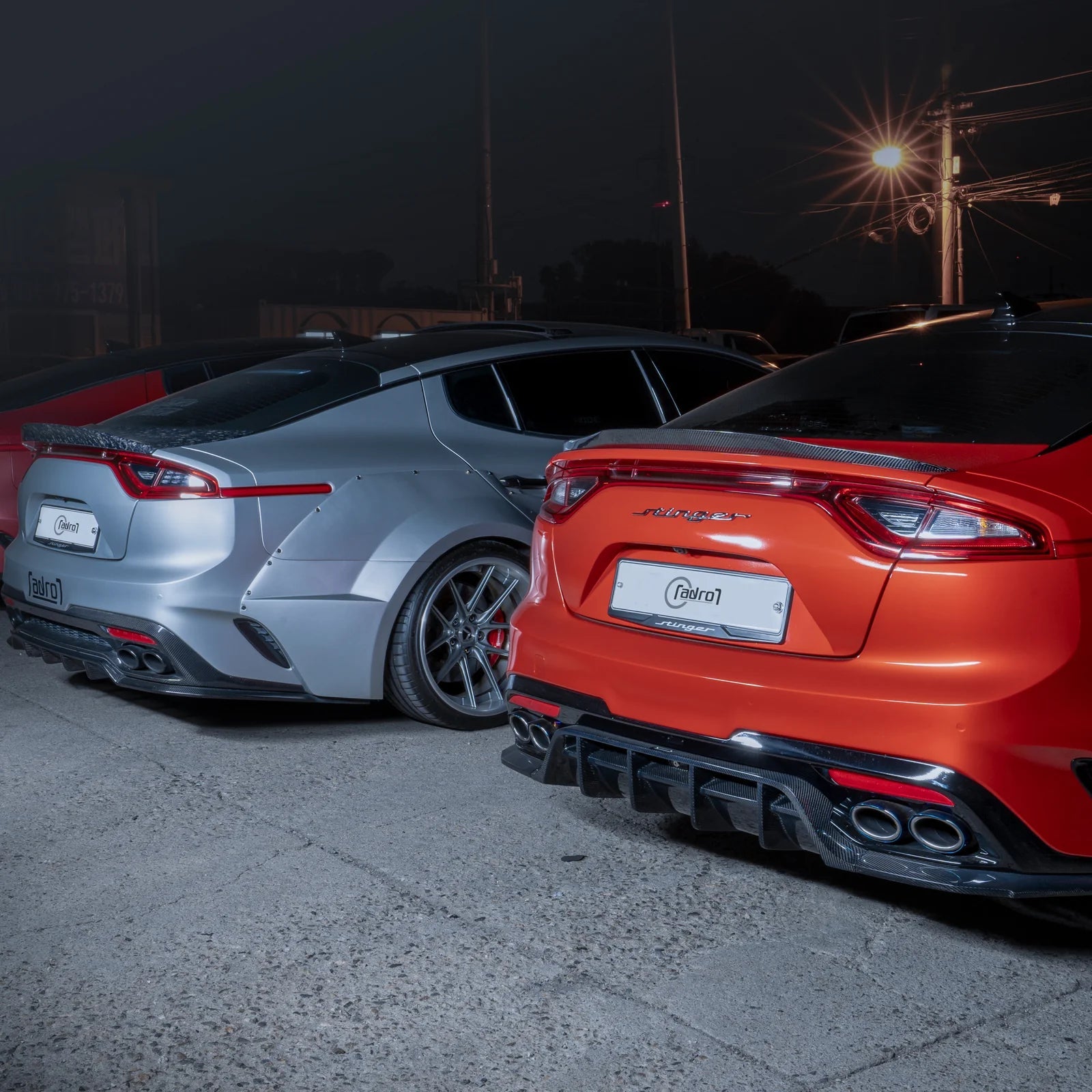 Kia Stinger Carbon Fibre Rear Trunk Lip Spoiler V2 by Adro (2018+) - AUTOID - Rear Spoilers - Adro